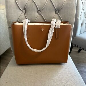 Tory Burch Tan Leather Tote